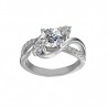 ANILLO PLATA Y DIAMANTE - ANILLOS BRIZZLING - PLATERIA SAN JUAN
