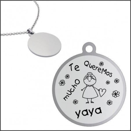 collar acero yaya