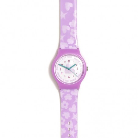 RELOJ FLIP LAVANDER NEW DEGRADEE  - RELOJ INFANTIL - ENVIO 24