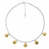 COLLAR MONEDAS CICLON - COLLARES ONLINE - PLATERIA SAN JUAN
