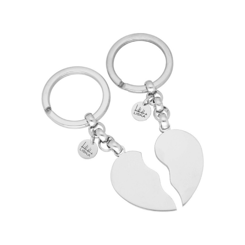 LLAVERO CORAZON PARTIDO - LLAVEROS ONLINE - PLATERIA SAN JUAN