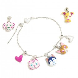 CADENA PULSERA CHARM  - CADENA DE PLATA - AGATHA RUIZ DE LA PRADA