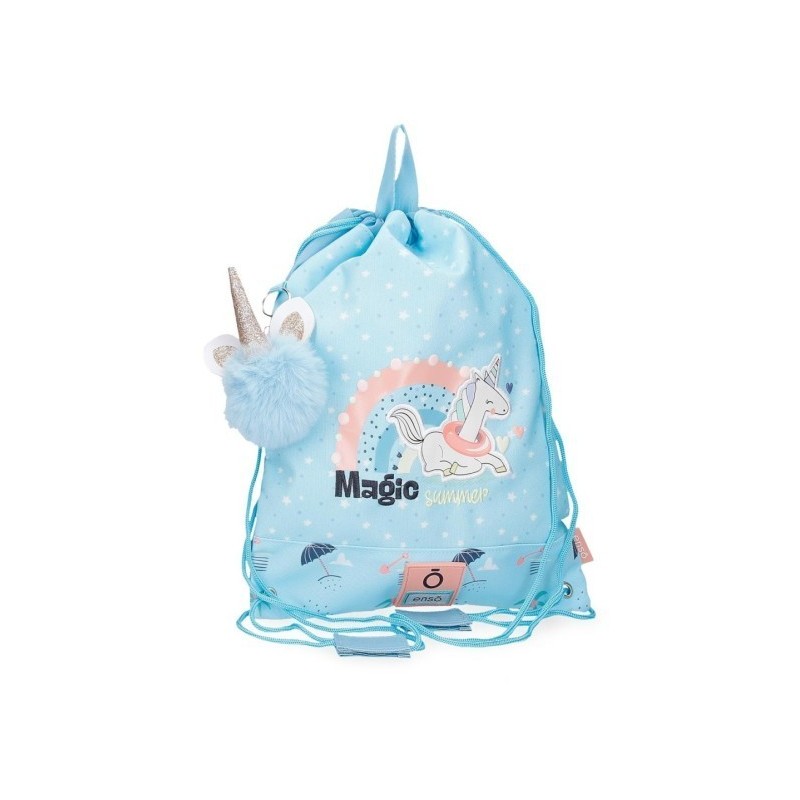 Mochila saco unicornio enso - VUELTA AL COLE