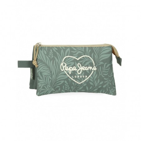 Estuche tres compartimentos- VUELTA AL COLE- PEPE JEANS