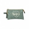Estuche tres compartimentos- VUELTA AL COLE- PEPE JEANS