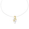 COLGANTE ROCIO BICOLOR VENDIMIA PERTEGAZ - JOYAS ONLINE - ENVIO 24H