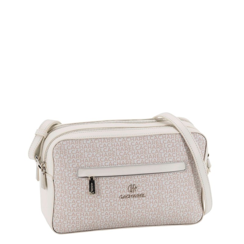 Bolso Bandolera Cacharel Beig Monograma | Platería San Juan