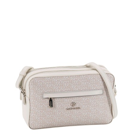 Bolso Bandolera Cacharel Beig Monograma | Platería San Juan