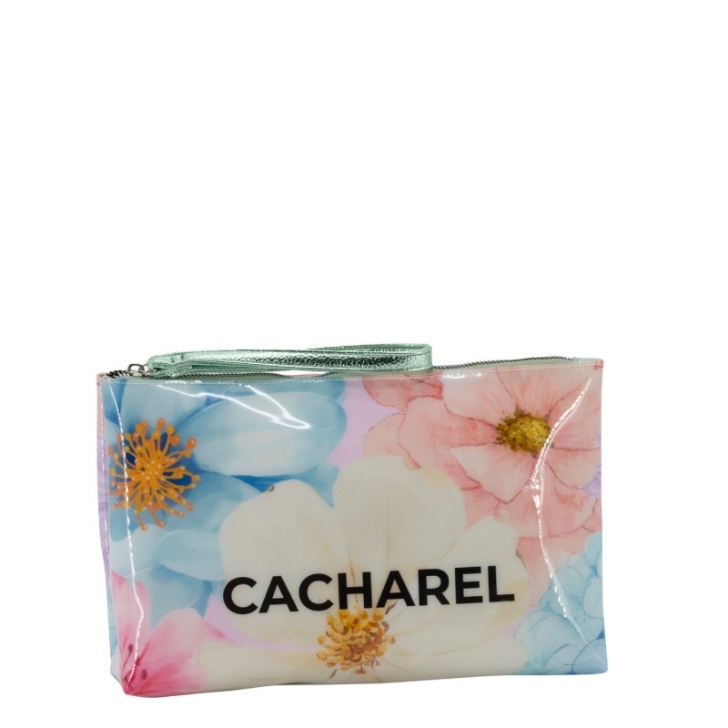 Cartera de mano, Neceser Cacharel  Flores | Platería San Juan
