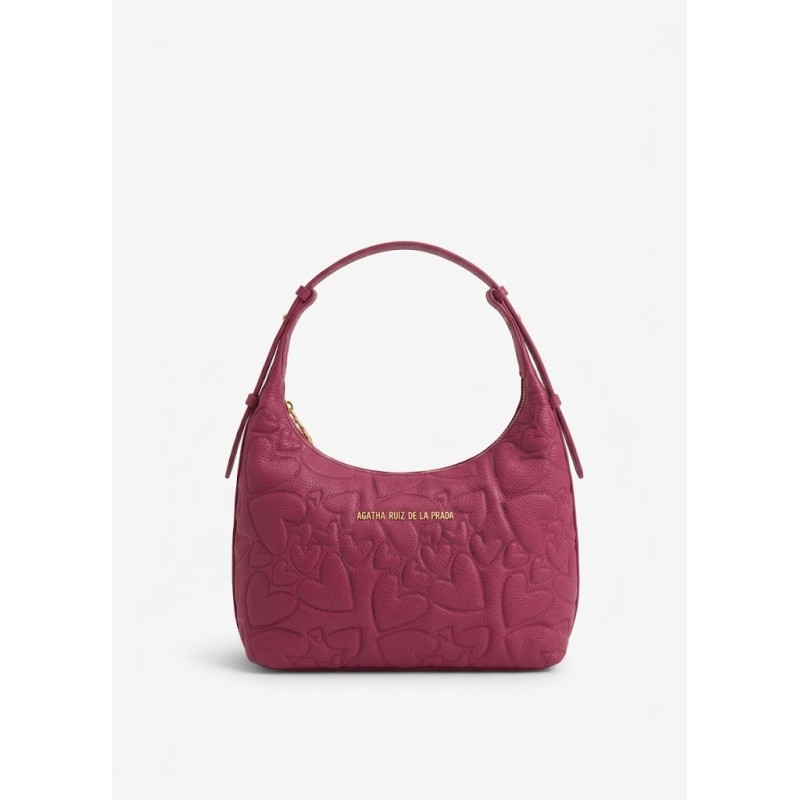 Bolso hobo corazones Agatha Ruiz de la Prada | Platería San Juan