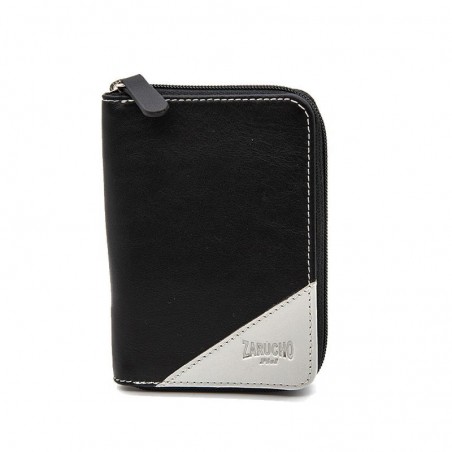 Monedero de piel con tarjetero. envios gratis en 24 horas. Hecho en España