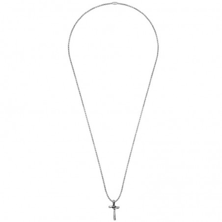 collar de hombre con cruz