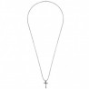 collar de hombre con cruz