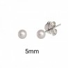Pendientes de perla--PENDIENTES DE PLATA--Plateria San Juan
