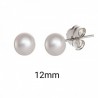 Pendientes de perla--PENDIENTES DE PLATA--Plateria San Juan