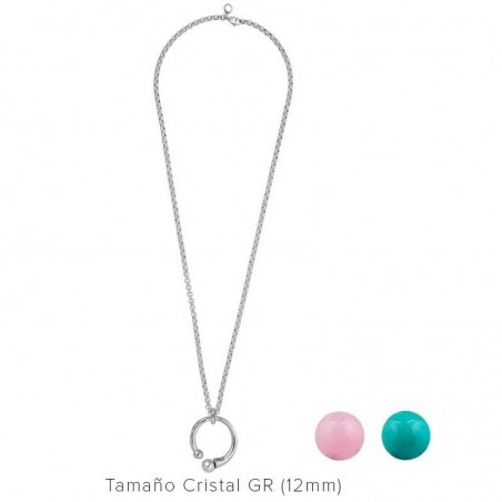 COLLAR CAMALEONICA CICLÓN - COLGANTE - PLATERIA San Juan